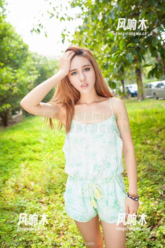 IMiss爱蜜社 - 沈蜜桃miko的定制写真，天使真的不就是那个自信的小姑娘吗？