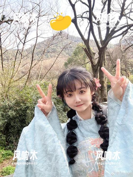 原图不怕，让Sayako＿今年4岁的cos实现你的二次元梦想吗？