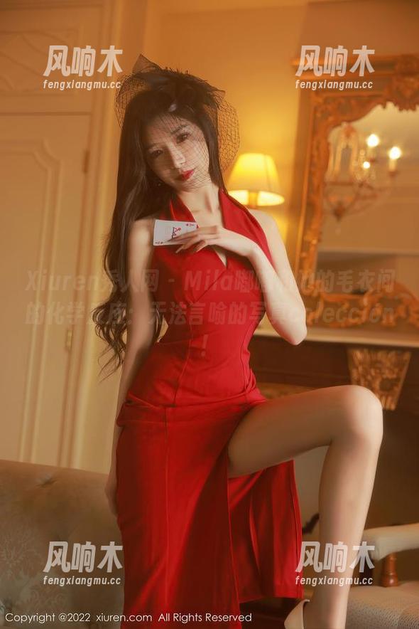 Xiuren秀人网 - Mila嘟嘟和她的毛衣间的化学反应：无法言喻的写真colección！
