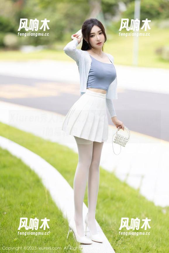 Xiuren秀人网-果果Nikki Xiuren秀人网 - 双人奔跑吧,果果Nikki的福利包,拎着就走!