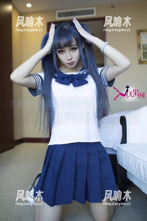 尤果网 - 莉恩的泳池美图！好吧，你是不是也想跳进去？