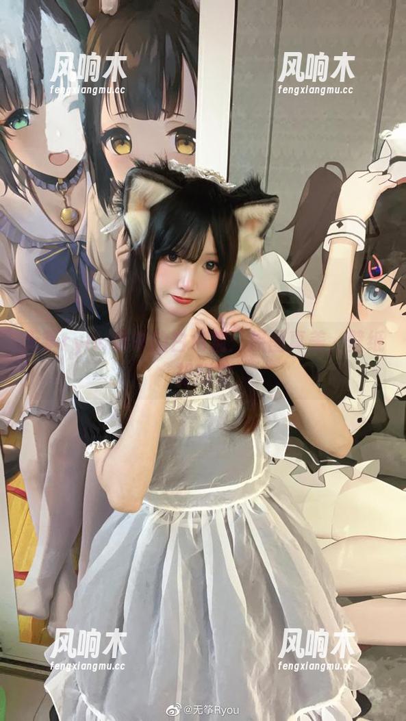 无筝ryou带来的白色猫：原图真美，壁纸却难友
