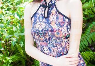 爱蜜社 – 夏茉GIGI，吊带，和那个点到为止的迷离眼神，赞！这组写真真好看。